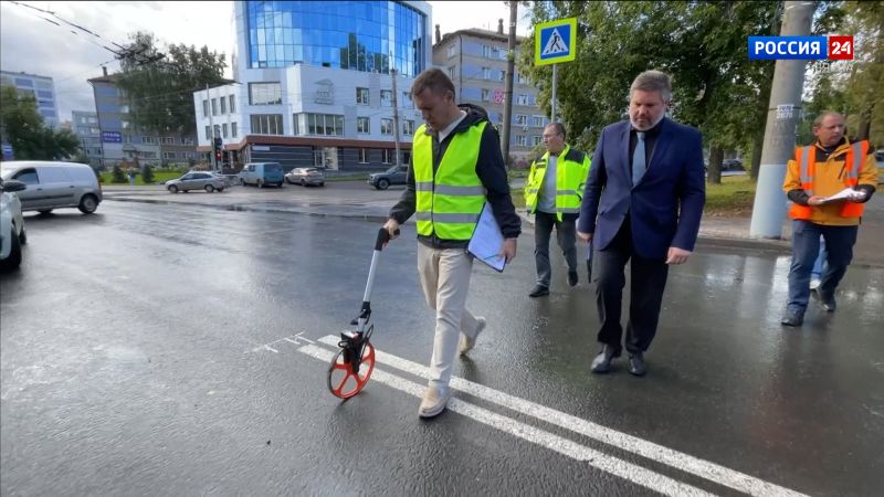 В Кирове состоялась приемка трех отремонтированных улиц