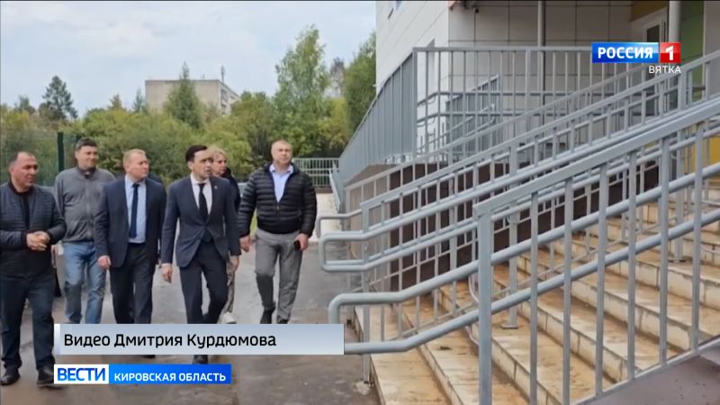 Строительство детской поликлиники в Слободском вышло на финальную стадию