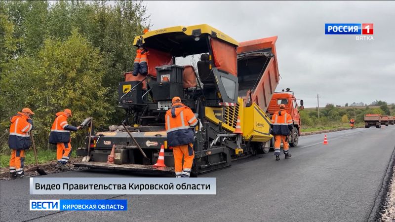 Капитальный ремонт дороги Фалёнки – Леваны выполнен на 85%