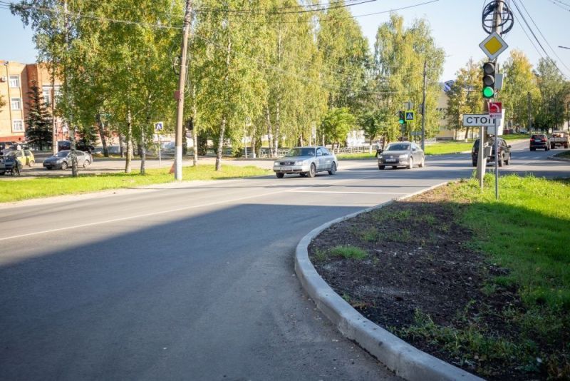 В Нововятске отремонтировали дорогу, ведущую к тоннелю