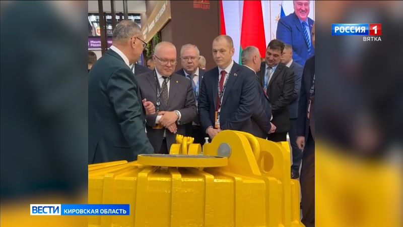 Делегация Кировской области продолжает работу на международной выставке «ИННОПРОМ. Беларусь»