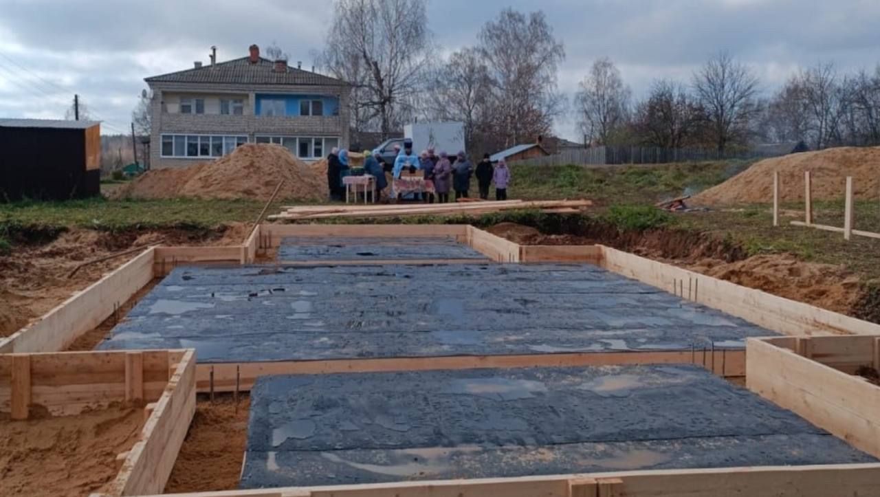 В Яранском районе начали строить храм