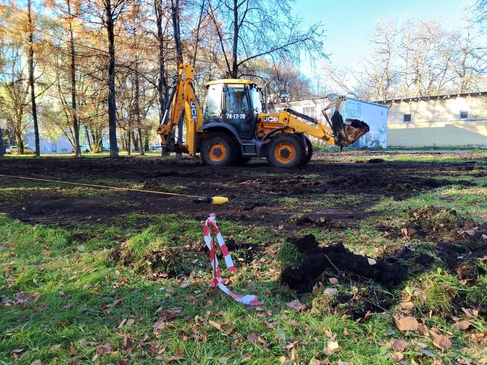 В Гагаринском парке в Кирове обустраивают площадку для выгула собак