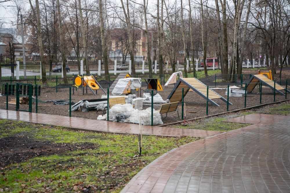 Благоустройства парка имени С.М. Кирова завершается