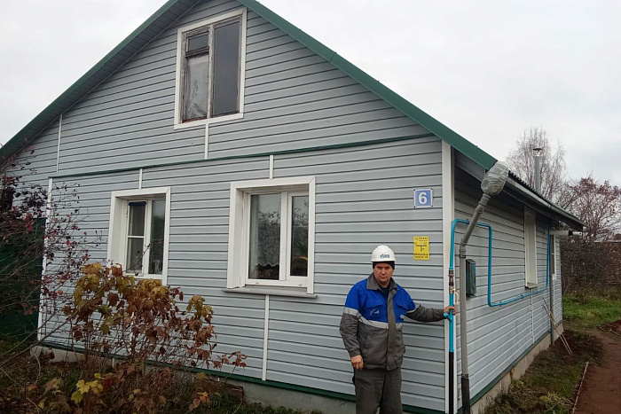 В эксплуатацию ввели межпоселковый газопровод в деревне Улановы Оричевского района