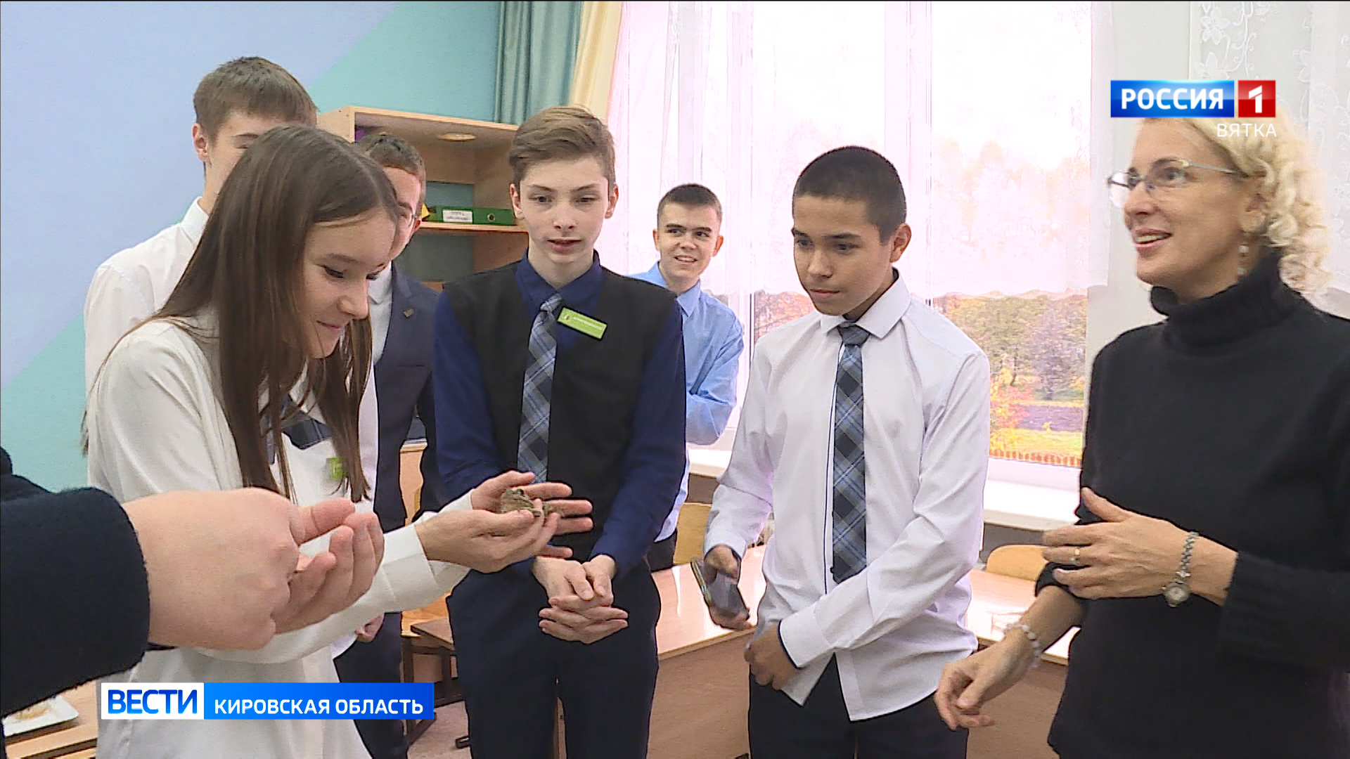 В школе поселка Вичёвщина Куменского района открыли новые агротехнологические классы