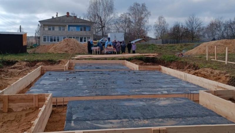 В Яранском районе начали строить храм