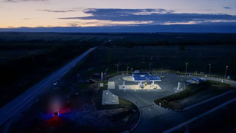 Первая в Кировской области многофункциональная зона дорожного сервиса появилась на трассе Киров — Вятские Поляны