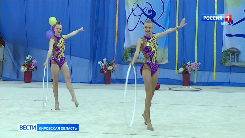На Всероссийской спартакиаде выступили кировские гимнастки