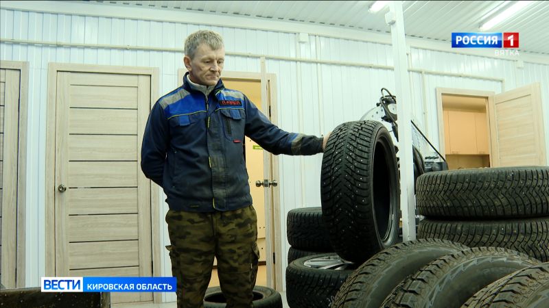 Кировским водителям напоминают о смене летнего комплекта шин на зимний