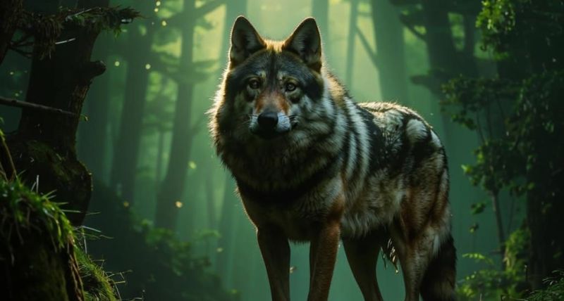 В Оричевском районе поймали крупного волка