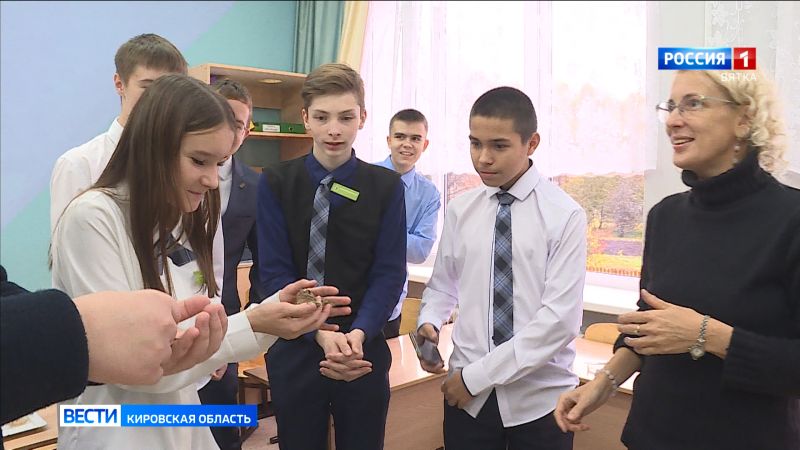 В школе поселка Вичёвщина Куменского района открыли новые агротехнологические классы