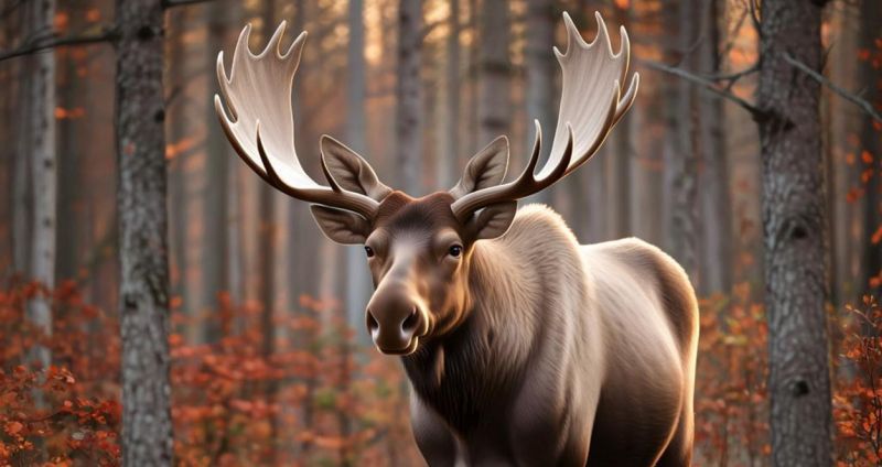 В Кировской области лося спасли из петли