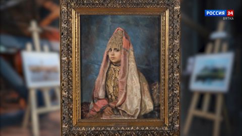 Искусство увидеть… История одной картины: «Боярышня» 1884 год