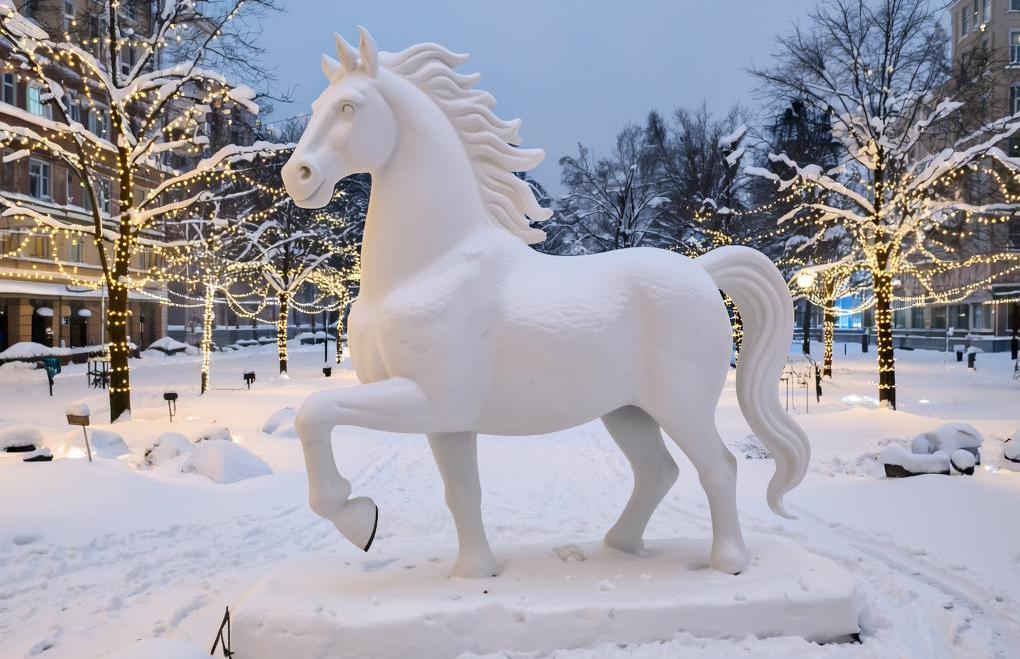 На Соборной площади Слободского традиционно планируют установить снежные фигуры