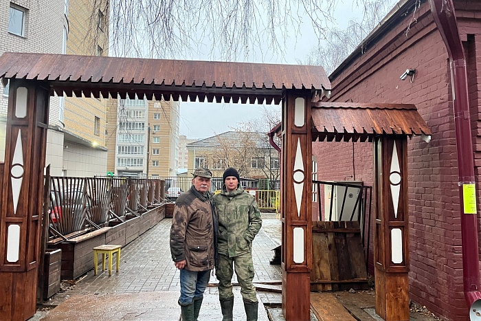 У музея А.С. Грина в Кирове установят новые резные ворота