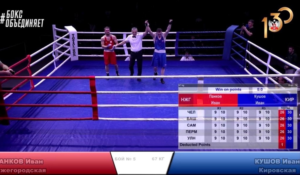 23-летний кировчанин завоевал золото всероссийских соревнований по боксу