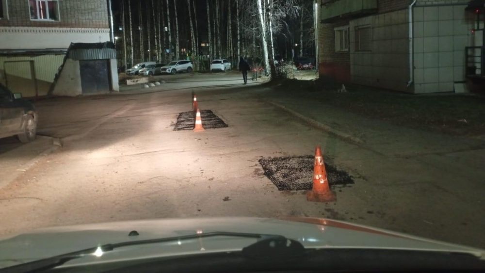 В Кирове возобновился ямочный ремонт
