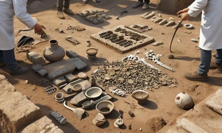 В Старой Ладоге археологи нашли редкую русскую монету X века