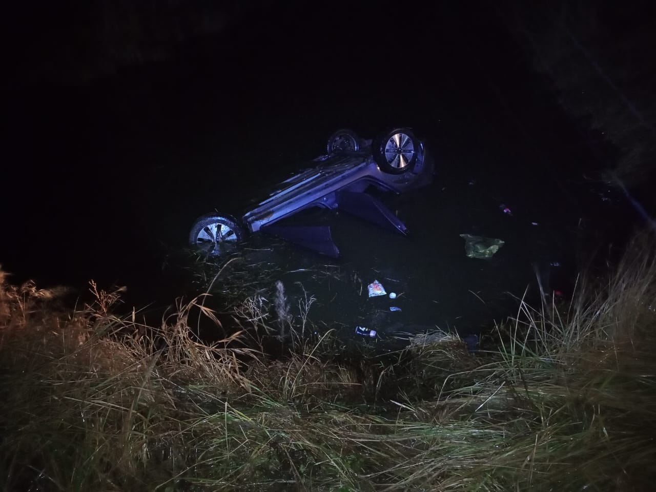 В Вятскополянском районе спасены два пассажира затонувшего авто