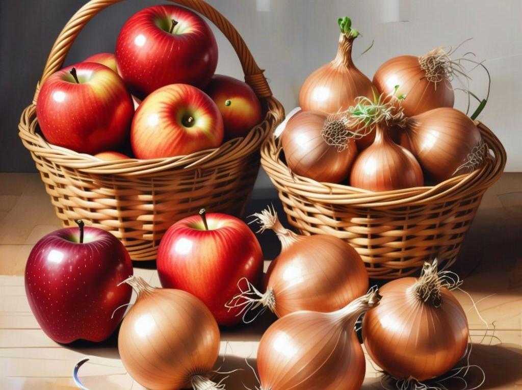 Развитие возрастных болезней замедляет природное соединение, содержащееся в яблоках и луке
