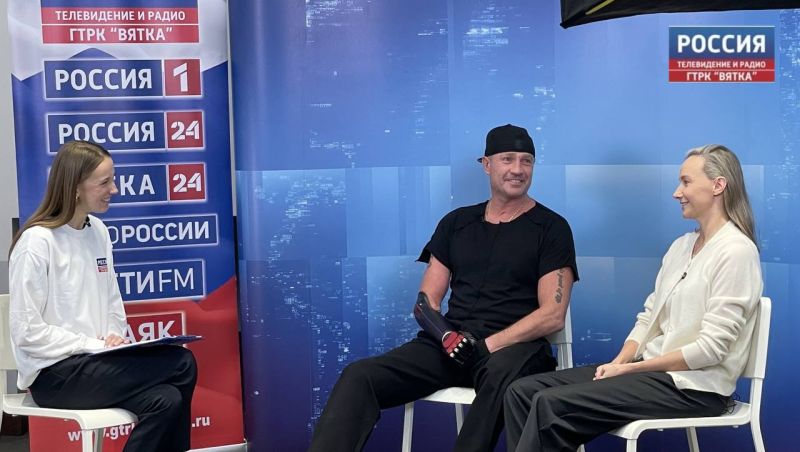 В эфире ГТРК «Вятка» выйдет интервью с фигуристами Романом Костомаровым и Оксаной Домниной