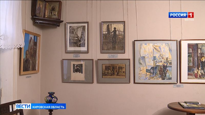 В Доме-музее художника Хохрякова открылась выставка «В мастерской художника»
