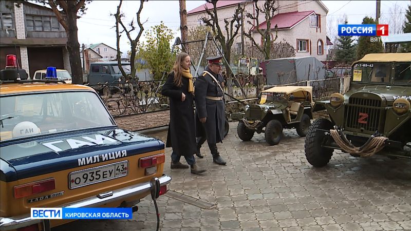 Ветеран кировского ГАИ на пенсии восстанавливает технику разных времён