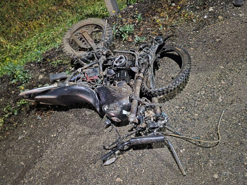 В Слободском районе насмерть разбился питбайкер