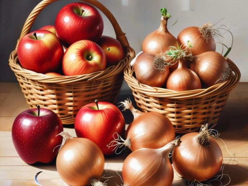 Развитие возрастных болезней замедляет природное соединение, содержащееся в яблоках и луке