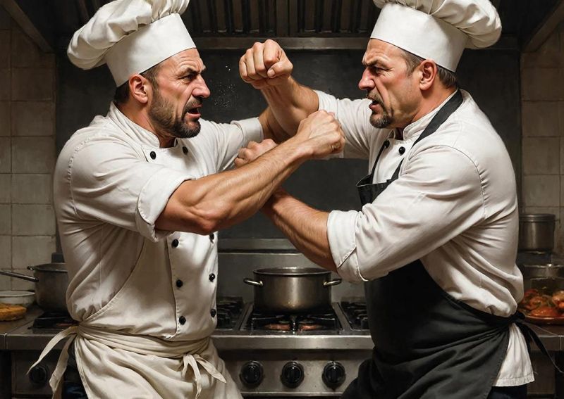 В Кирове пьяный повар избил коллегу