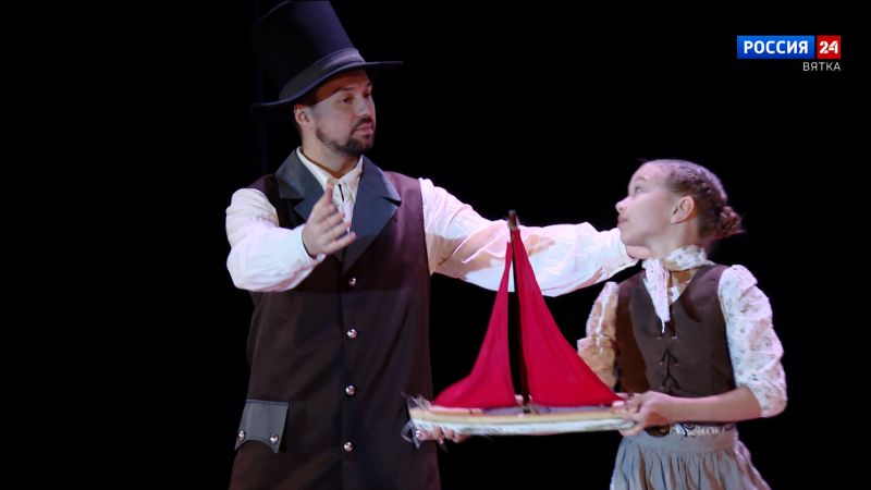 Кировский театр танца «Гравитация» представил проект «Танцующая романтика Грина»