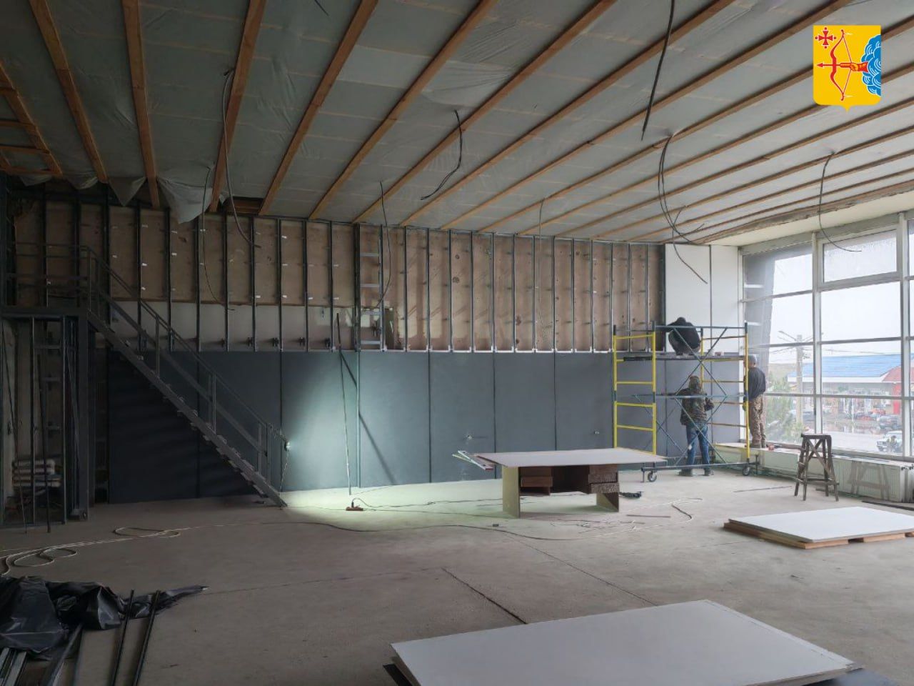 Центральный дом культуры в пгт Весёлое продолжат восстанавливать в 2026 году