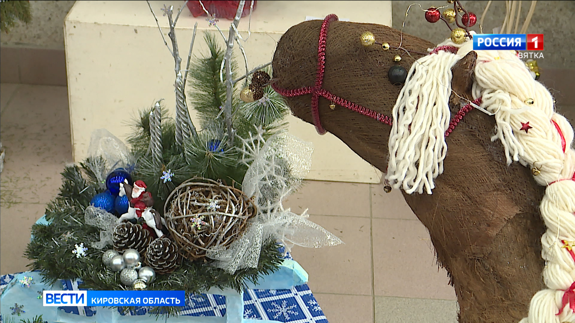 «Зимнюю сказку» можно увидеть в Кирове на областной выставке работ юных флористов