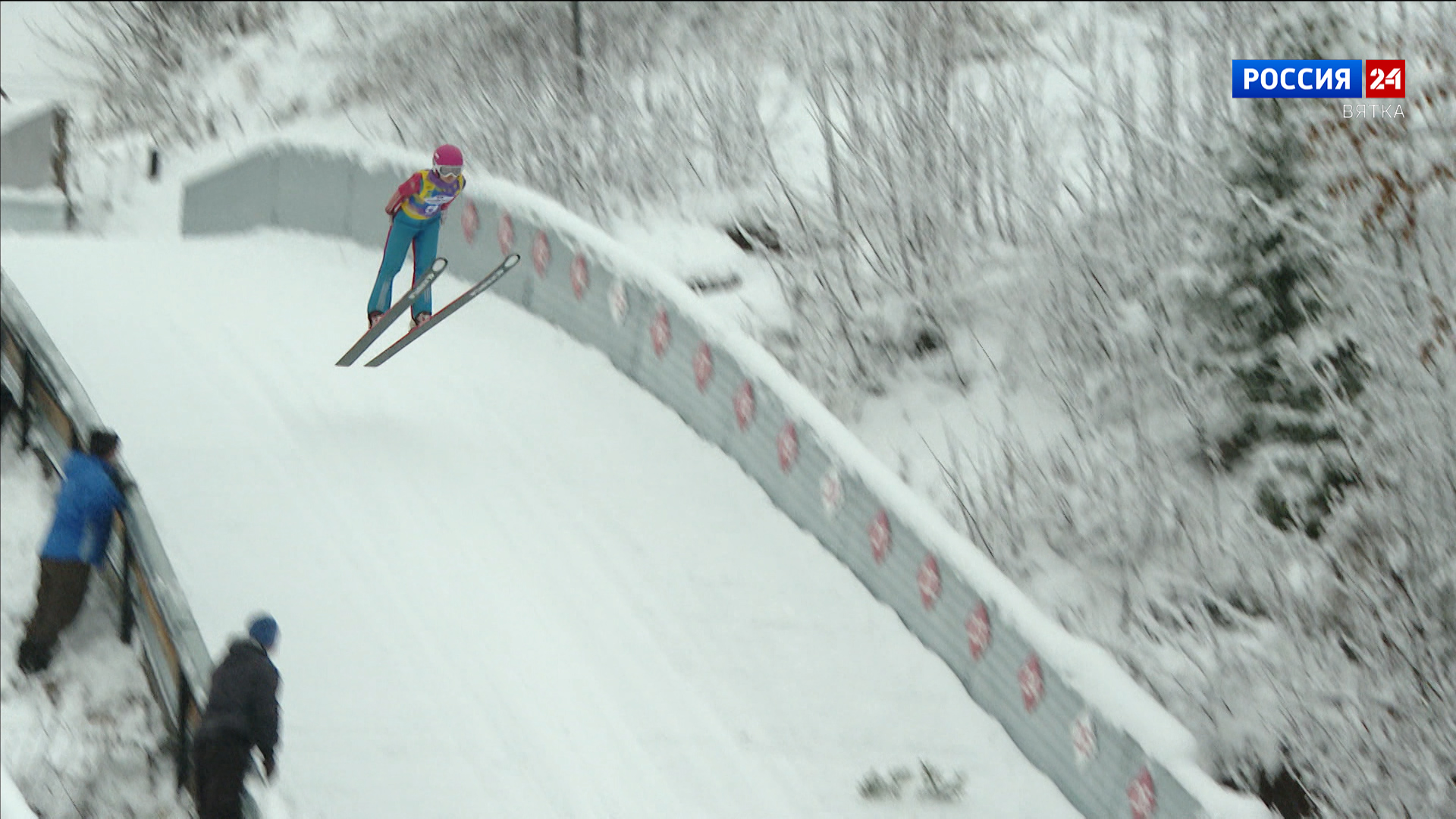 Кировские летающие лыжники открыли новый сезон