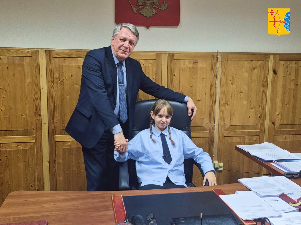 Главой Омутнинского района на один день стала четвероклассница