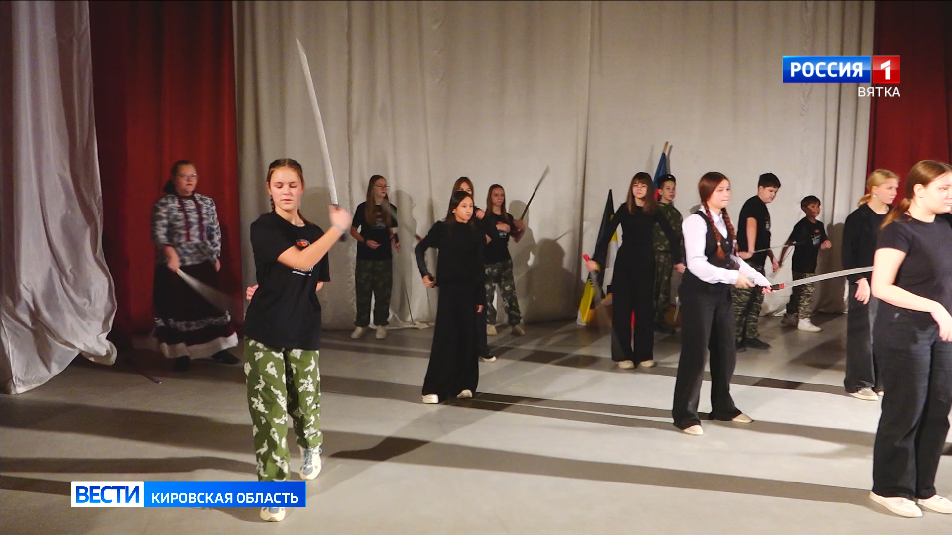 Турнир по мастерству обращения с шашкой прошел в Вятских Полянах