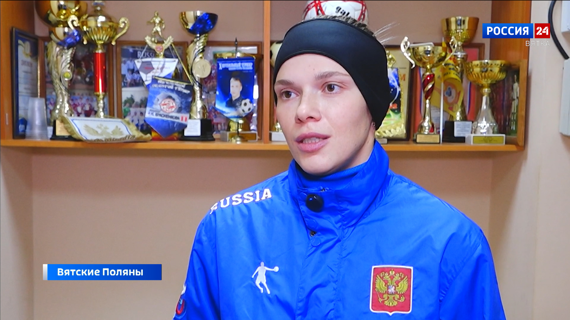 Вятские Поляны посетила футболистка сборной России Екатерина Пантюхина