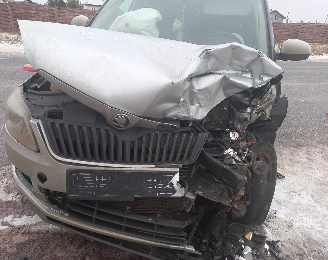 В селе Бобино в ДТП травмы получили 2 водителя и 2 пассажира