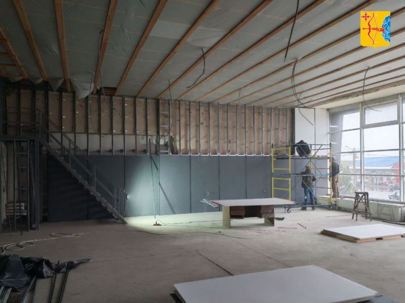 Центральный дом культуры в пгт Весёлое продолжат восстанавливать в 2026 году