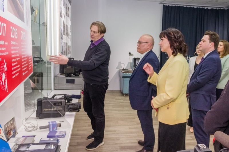 Сегодня музею истории радио и телевидения ГТРК «Вятка» исполняется два года