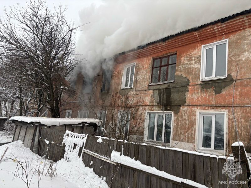 Стала известна предварительная причина пожара в жилом доме в Слободском