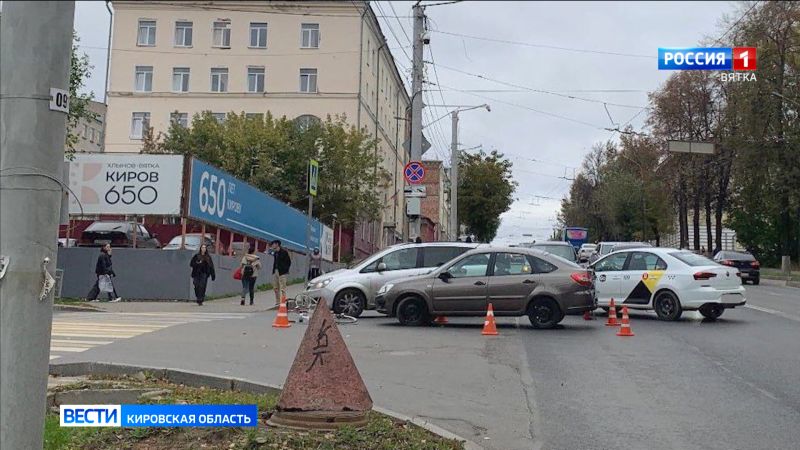 В Кирове продолжают ликвидировать места концентрации ДТП