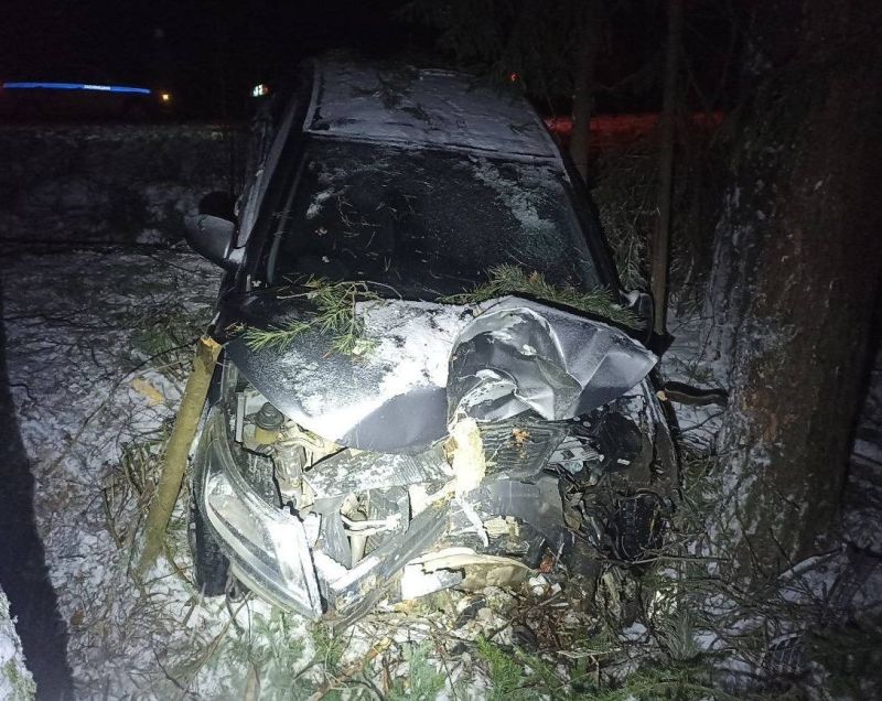 Две машины вылетели с трасс на юге Кировской области