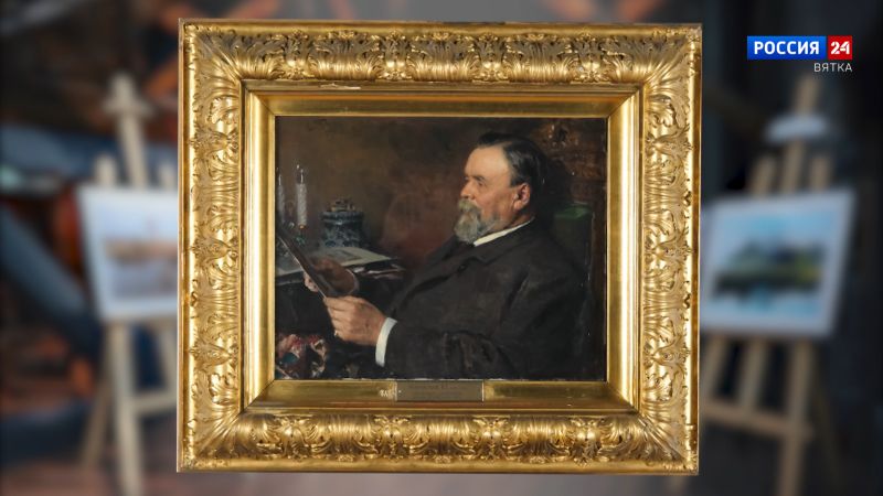 Искусство увидеть… История одной картины: «Любитель живописи» (портрет И.Е. Цветкова) 1907 год