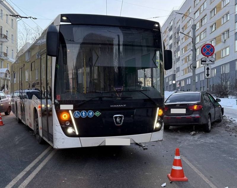 Стали известны подробности ДТП с автобусом на улице Владимирской