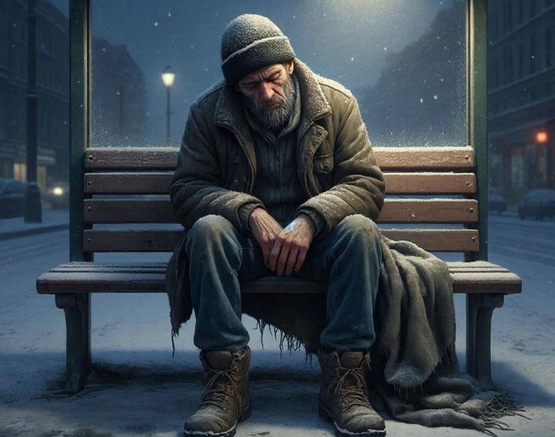 В морозные дни бездомных людей согреют в пункте обогрева города Кирова