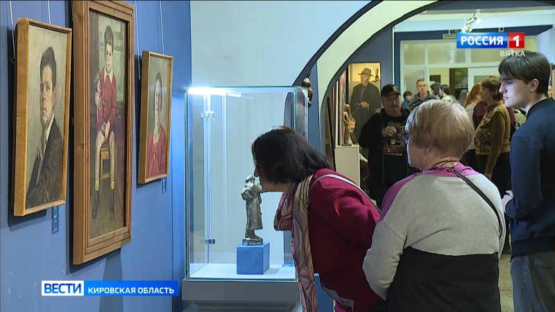 В выставочном зале открылась экспозиция «Художники Широковы. Династия»