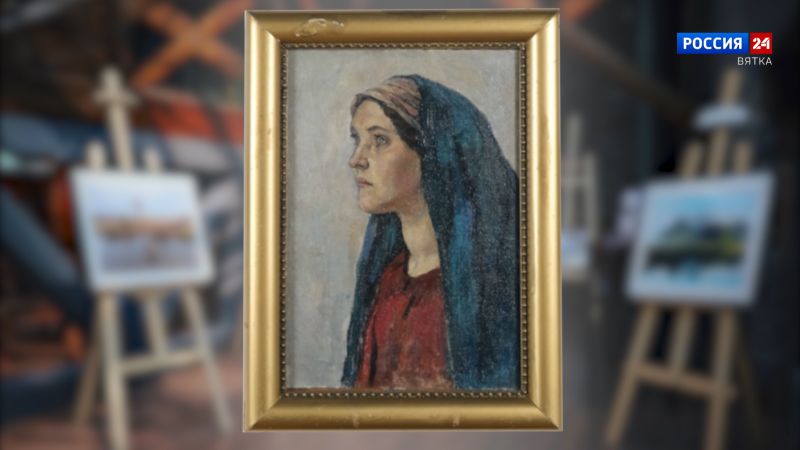 Искусство увидеть… История одной картины: «Женская голова» (этюд к картине «Благовещение») 1914 год