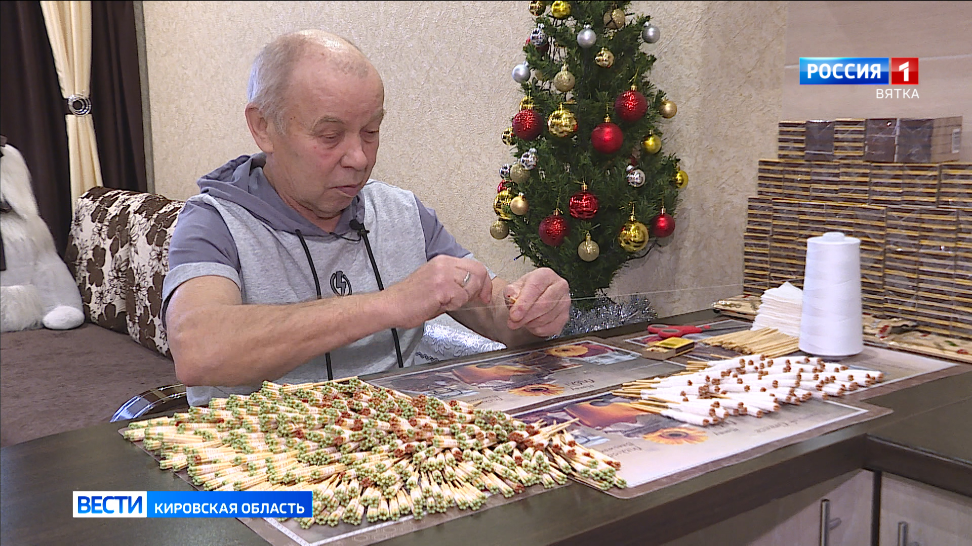 Кировчанин изготавливает негаснущие спички для бойцов СВО